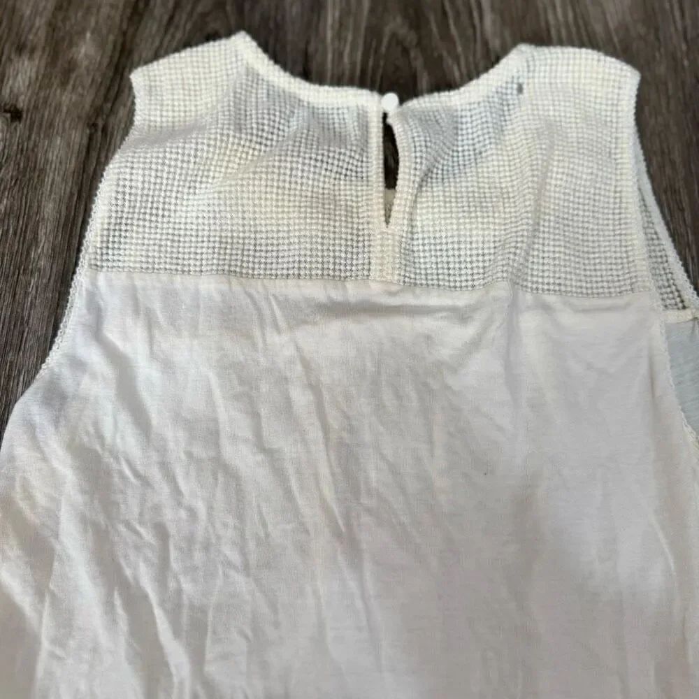 Loft Cream Tank Blouse - Picture 4 of 6